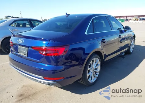 2019 Audi A4 40 Premium/40 Titanium Premium z USA, uszkodzony, nr VIN WAUGMAF4XKN001078